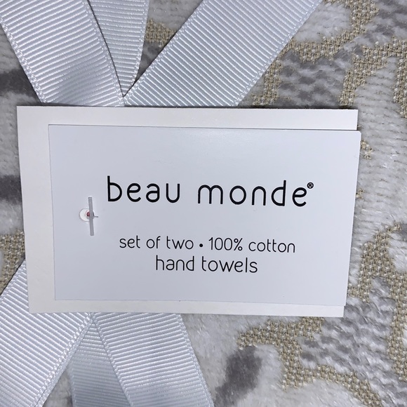 beau monde Bath Beau Monde Towel Set Bath Hand Fingertip 6piece